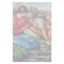 Bathers By Pierre-Auguste Renoir (Best Quality) Stationery Design