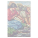 Bathers By Pierre-Auguste Renoir (Best Quality) Stationery Design
