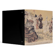 Bathers, from L'Assiette au Beurre 3 Ring Binders