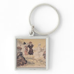 Bathers, from L'Assiette au Beurre Key Chains
