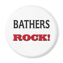 Bathers Rock Magnet