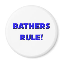 Bathers Rule! magnets by professions Bathers Rule! magnets