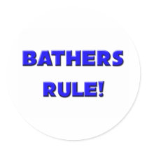 Bathers Rule! stickers by professions Bathers Rule! stickers