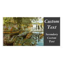 Bathing at La Grenouillere Photo Card Template