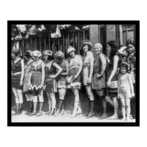Bathing Beauties Contest in Washington, DC 1920 posters by lc_vintagephotos Bathing Beauties Contest in Washington, DC 1920 posters