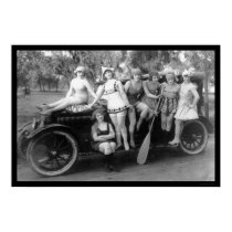 Bathing Beauties on a Car 1919 posters