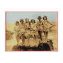 Bathing Beauties Postcard by AlabasterRose Bathing Beauties Postcard