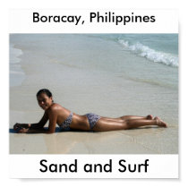 Bathing Beauty Boracay, Philippines posters by Flags1 Bathing Beauty Boracay, Philippines posters