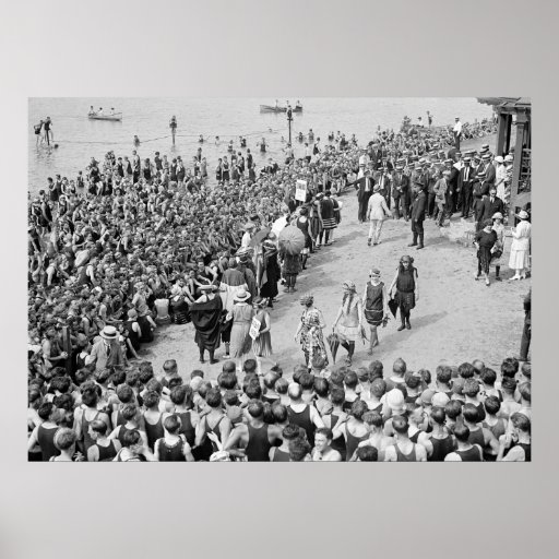 Bathing Beauty Contest, 1920s Posters