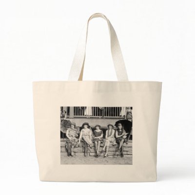 Bathing Beauty Costume Contest Vintage Glamour Tote Bag by fotoshoppe