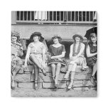 Bathing Beauty Costume Contest Vintage Glamour Refrigerator Magnets