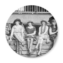 Bathing Beauty Costume Contest Vintage Glamour Fridge Magnets