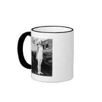Bathing Beauty, early 1900s Mug