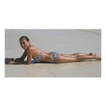 Bathing Beauty Photo Card Template