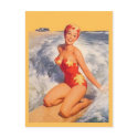 Bathing Beauty Postcard by AlabasterRose Bathing Beauty Postcard