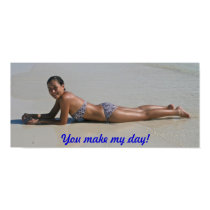 Bathing Beauty -You make my day! posters by Flags1 Bathing Beauty -You make my day! posters