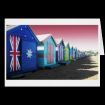 Bathing Boxes, Brighton Beach cards