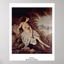 Bathing By Francesco Hayez Poster