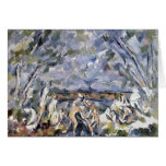Bathing By Paul Cézanne (Best Quality) Cards