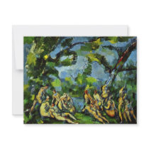 Bathing By Paul Cézanne (Best Quality) Custom Invitations