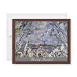 Bathing By Paul Cézanne (Best Quality) Personalized Invites