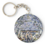 Bathing By Paul Cézanne (Best Quality) Key Chains