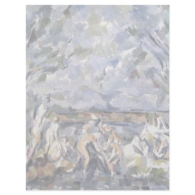 Bathing By Paul Cézanne (Best Quality) Letterhead Design by Artcollection