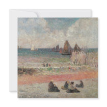 Bathing Dieppe by Paul Gauguin Custom Announcements