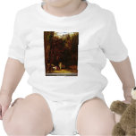 Bathing Girl In The Park Of Terni By Blechen Carl Baby Creeper