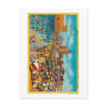 Bathing in the Lagoon, Long Beach Post Card