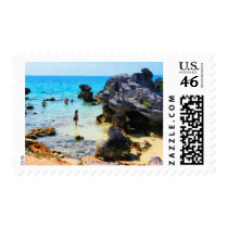 Bathing in the Ocean St. George Bermuda Postage
