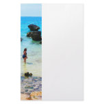 Bathing in the Ocean St. George Bermuda Custom Stationery