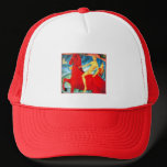 "Bathing the Red Horse" hats