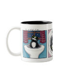 Bathroom Antics #2 - Cat Mug
