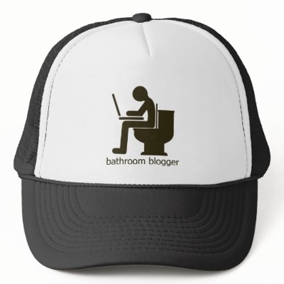 Bathroom Blogger Griege Hat by JaZilla