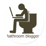Bathroom Blogger Griege Sticker