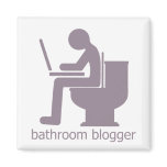 Bathroom Blogger Gurple Fridge Magnets