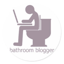 Bathroom Blogger Gurple stickers