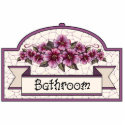 "Bathroom" - Decorative Sign - 45 photo sculptures by ArtbyJean "Bathroom" - Decorative Sign - 45 photo sculptures