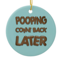 Bathroom Door Hanger Ornament