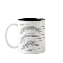 Bathroom Flyer Mug