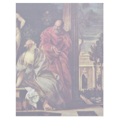 Bathsheba In Her Bath By Veronese Paolo Letterhead by Artcollection