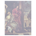 Bathsheba In Her Bath By Veronese Paolo Letterhead