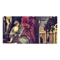 Bathsheba In Her Bath By Veronese Paolo Photo Card Template