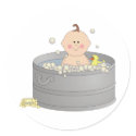 Bathtime Baby Sticker