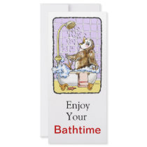 Bathtime Full Color Rack Card