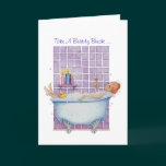 Bathtub Joy Card