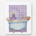 Bathtub Joy Mousepad