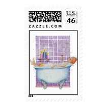 Bathtub Joy Stamp