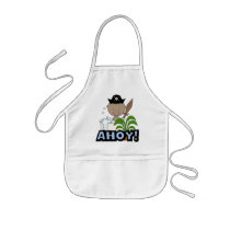 Bathtub Pirates - African American Boy aprons